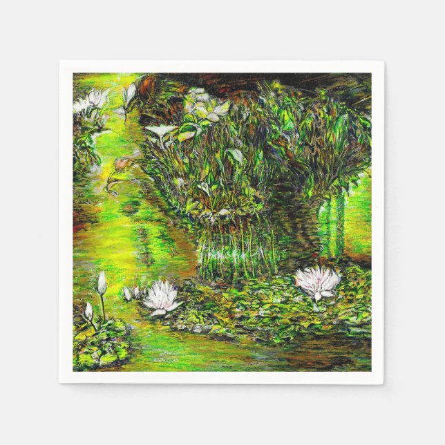 A Pond with Unpure Thoughts Napkin (Front)