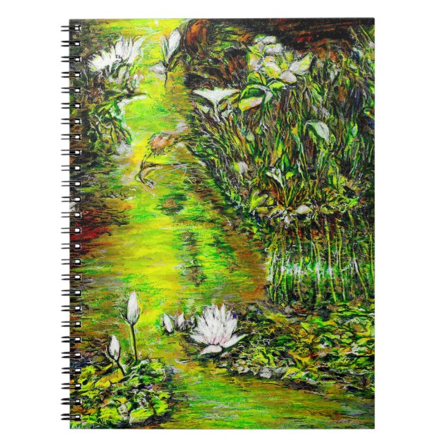 A Pond with Unpure Thoughts Notebook (Front)