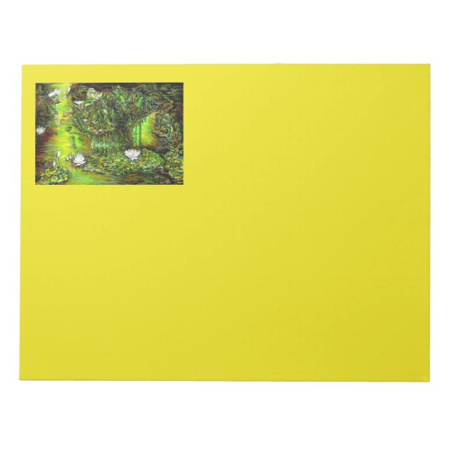 A Pond with Unpure Thoughts Notepad (Front)