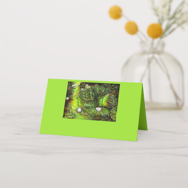 A Pond with Unpure Thoughts Place Card (Front)