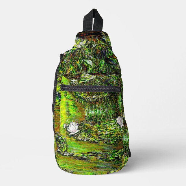 A Pond with Unpure Thoughts Sling Bag (Front)