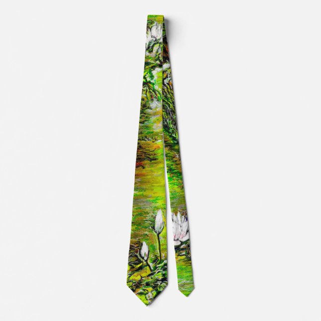 A Pond with Unpure Thoughts Tie (Front)