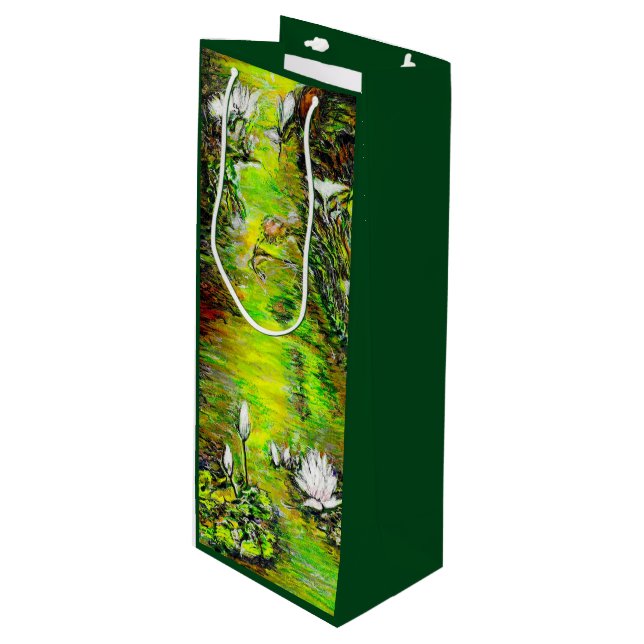 A Pond with Unpure Thoughts Wine Gift Bag (Front Angled)
