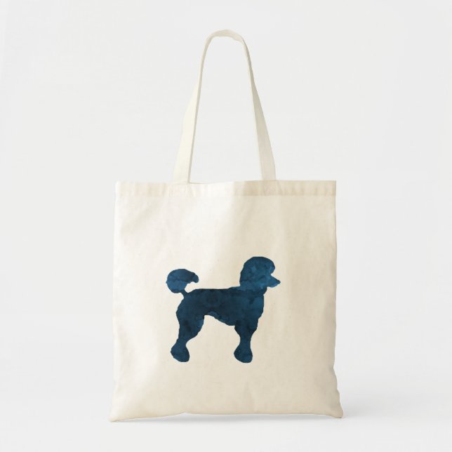 A poodle tote bag (Front)