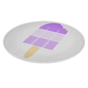A Pop of Cool Cutting Board