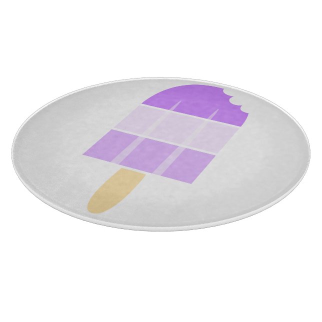 A Pop of Cool Cutting Board (Corner)