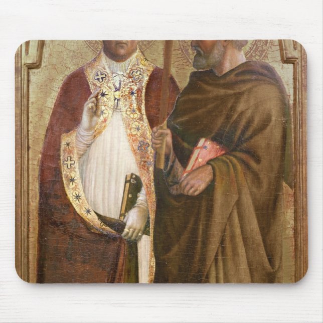 A Pope  and St. Matthias, c.1428-29 Mouse Pad (Front)