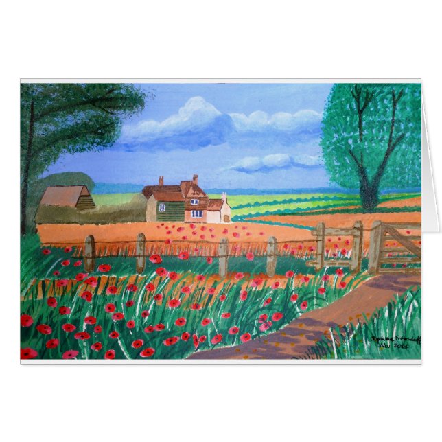 A Poppy Field (Front Horizontal)