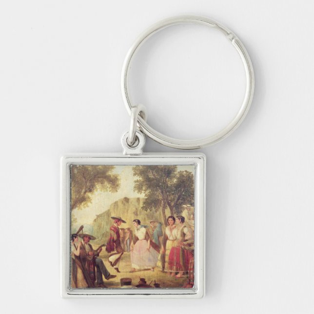 A Popular Dance Key Ring (Front)