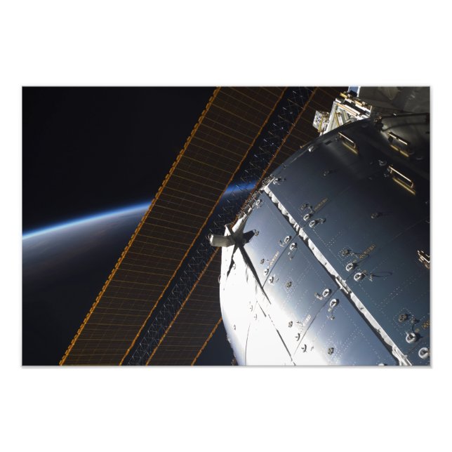 A portion of the International Space Station Photo Print (Front)