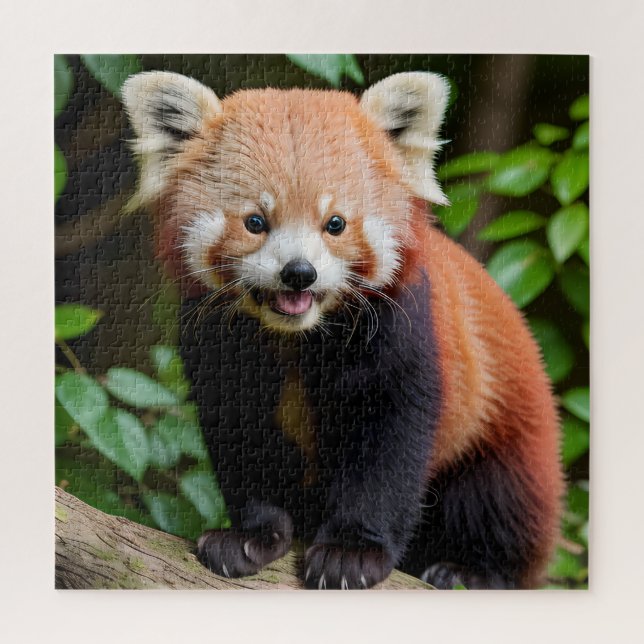 A Portrait of a Cute Red Panda Jigsaw Puzzle (Vertical)