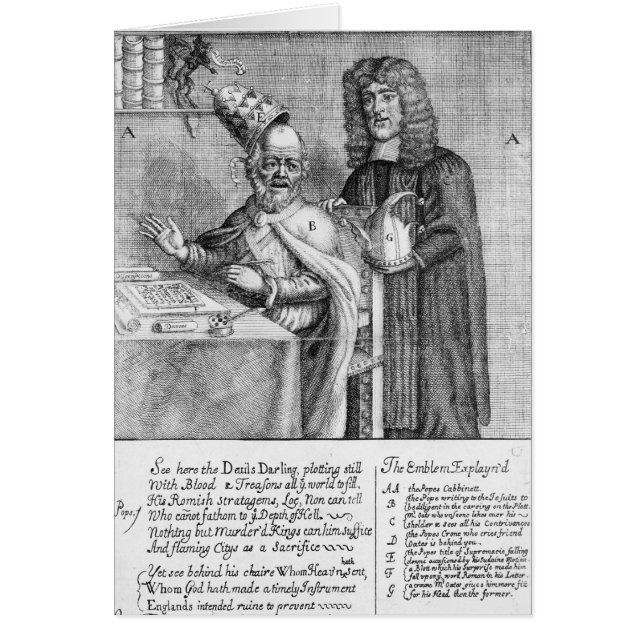 A Portrayal of Titus Oates (Front)