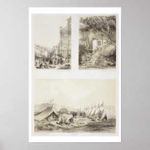 A Portuguese Church and a Chinese Street at Macao, Poster