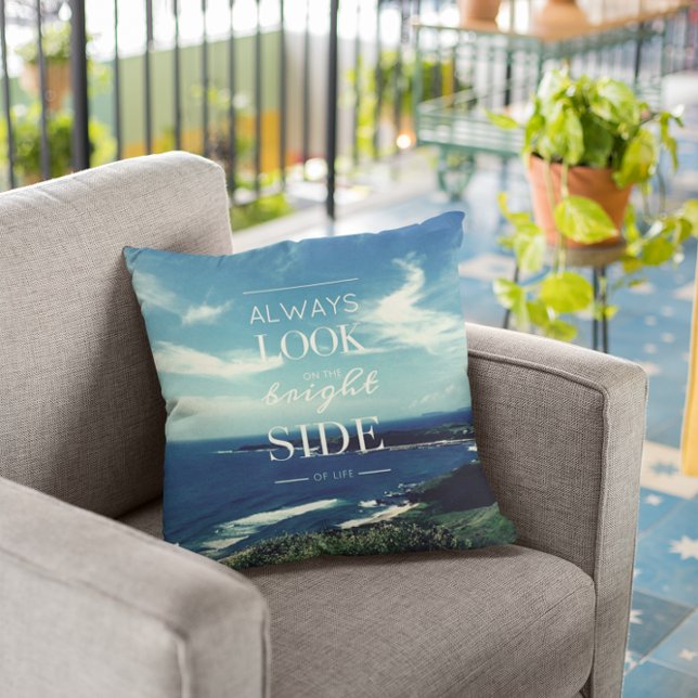 A Positive Outlook on Life / ©Seascape Outdoor Cushion (Creator Uploaded)