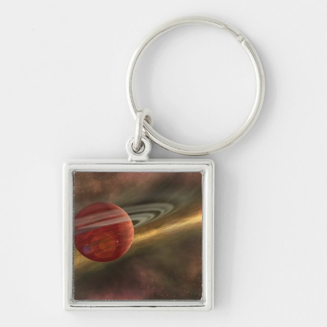 A possible newfound planet key ring (Front)