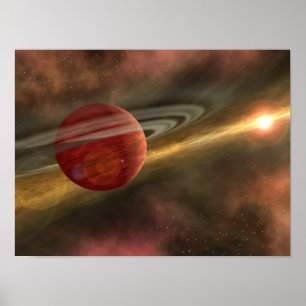 A possible newfound planet poster