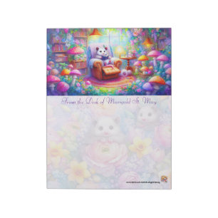 A Possum And His Book Notepad