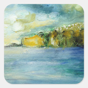 A Postcard from Madeira 2014 Square Sticker