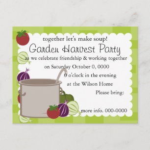 A Pot Of Soup Invitation