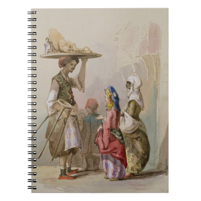 A pot seller, c.1855 spiral notebook (Front)
