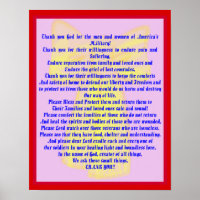 A Prayer For Our Soldiers