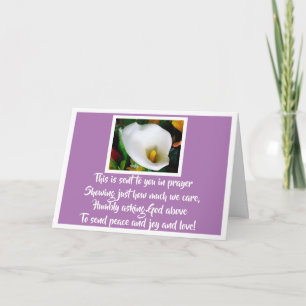A prayer for someone special card
