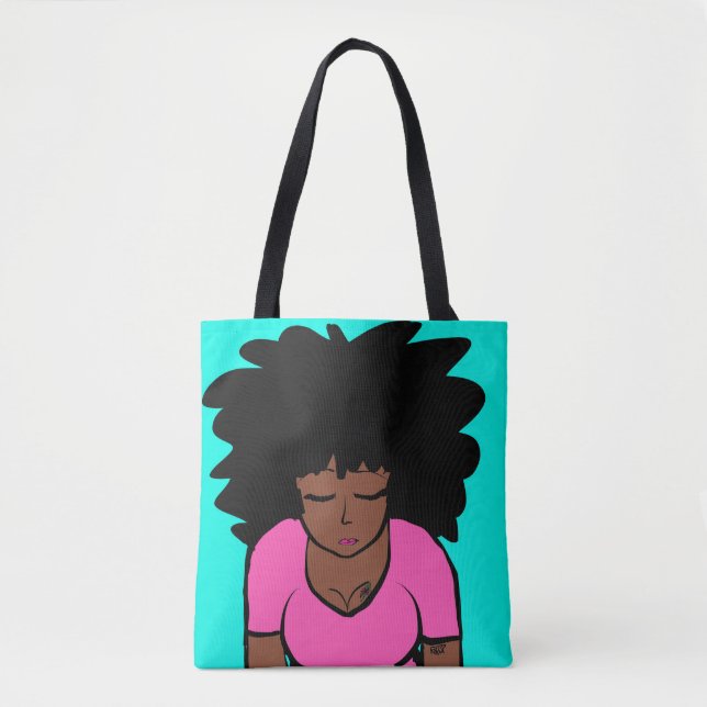 A Prayerful Mind Canvas Bag (Front)