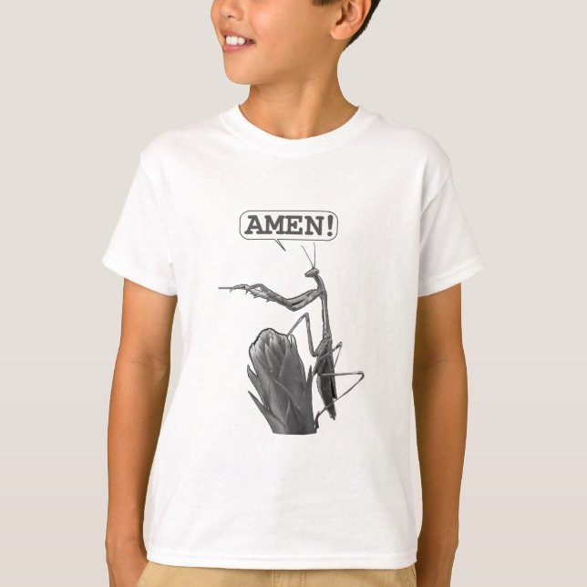 A Praying Mantis Praying T-Shirt (Front)