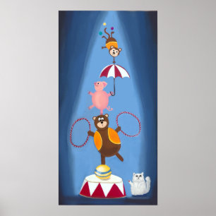 A Precarious Circus Poster