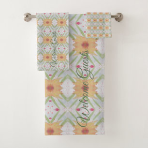 A Pretty Guest Bath Towel-set Towel Set