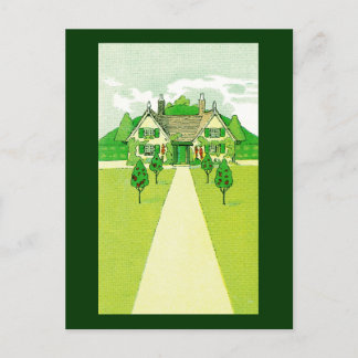 A Pretty Little House Postcard