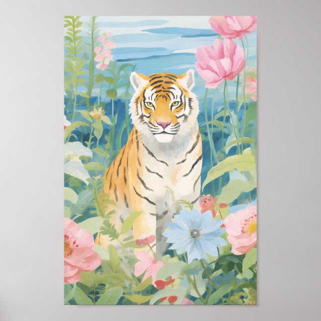 A Pretty Tiger Poster (Front)