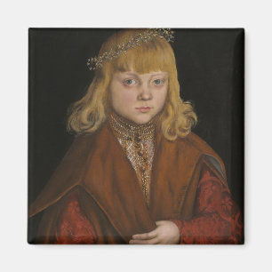 A Prince of Saxony, c.1517 (oil on panel) Magnet