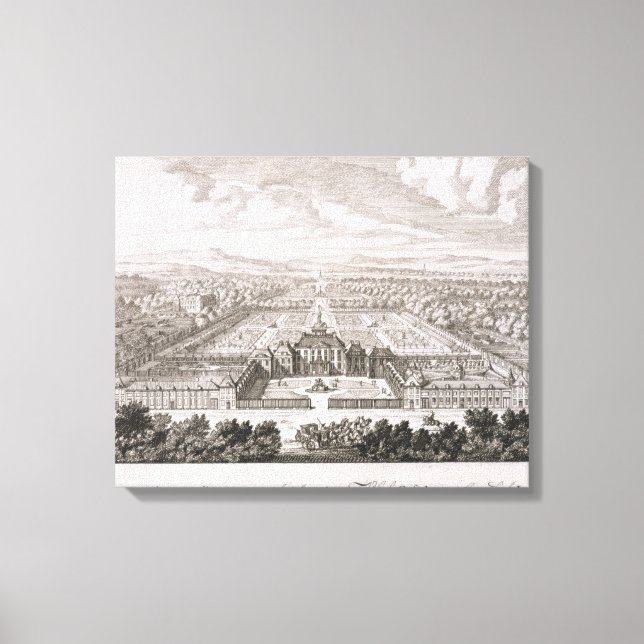 A princely palace, from 'Admirandorum Quadruplex S Canvas Print (Front)