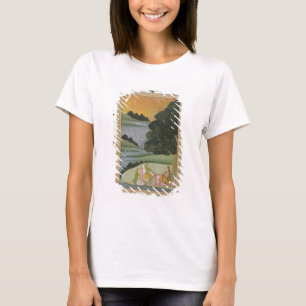 A Princess listening to female musicians by a rive T-Shirt