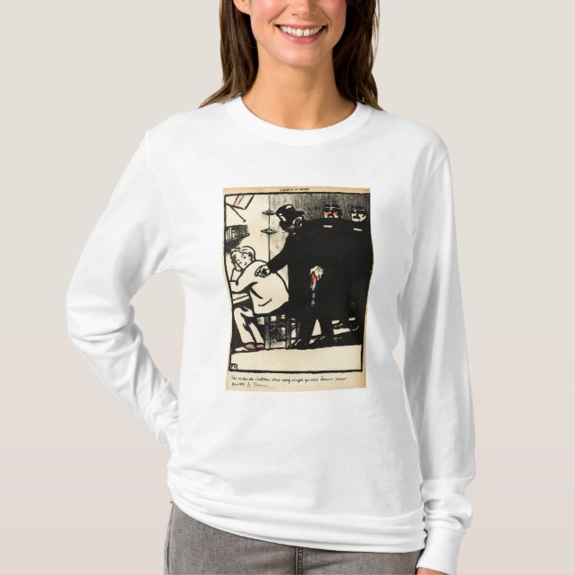 A prisoner is exiled from Crimes and T-Shirt (Front)
