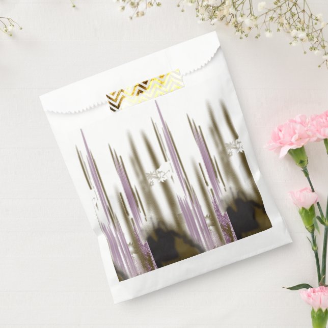 A pristine lake nestled among snow-capped mountain favour bags (Sealed)