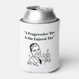 A Progressive Tax is the Fairest Tax Can Cooler