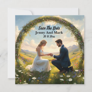 A Promise for Forever: The Engagement Save The Date
