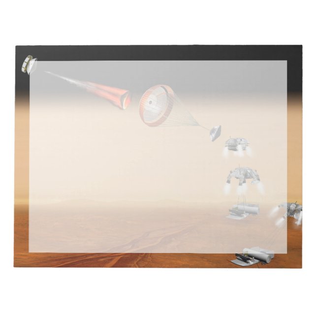 A Proposed Mars Sample Return Mission. Notepad (Front)