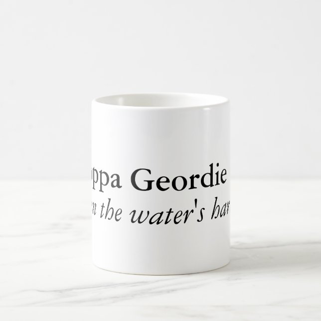 A proppa Geordie brew Coffee Mug (Center)
