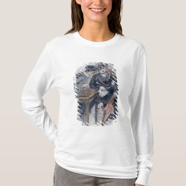 A Prostitute and her Client T-Shirt (Front)