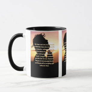 A Protection Prayer From Evil Two-Tone Mug