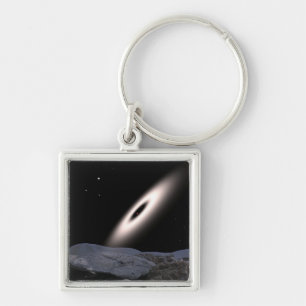 A protoplanetary disc key ring