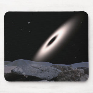 A protoplanetary disc mouse pad
