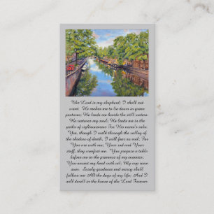 "A Psalm of David” Peace & Serenity Prayer Card