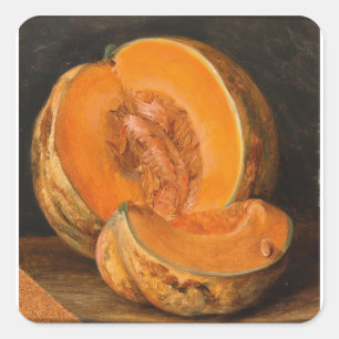 A Pumpkin - Josef Navrátil Square Sticker