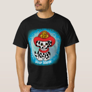 A Puppy Dog Firefighter  t-shirt