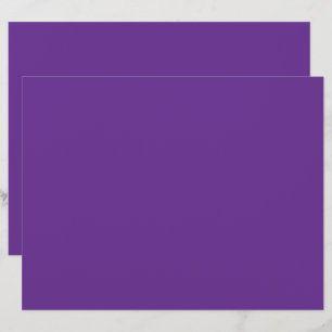 a purple background with a white border custom letterhead