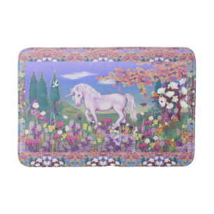 A purple paradise Bath Mat
